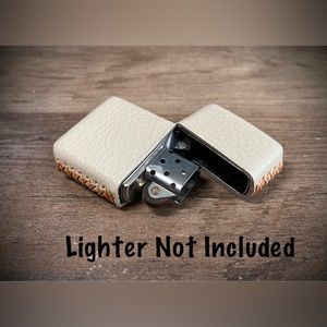 Genuine Leather Case for Zippo Lighter Standard Size (Made in USA 🇺🇸)